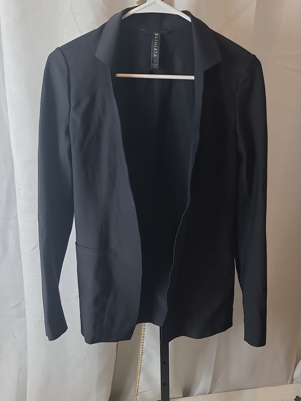 Athleta Black Cosmic Blazer 2 - Picture 2 of 5